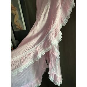 Authentic 70’s Handmade Beach cover-up Kaftan Tunic Mumu dress